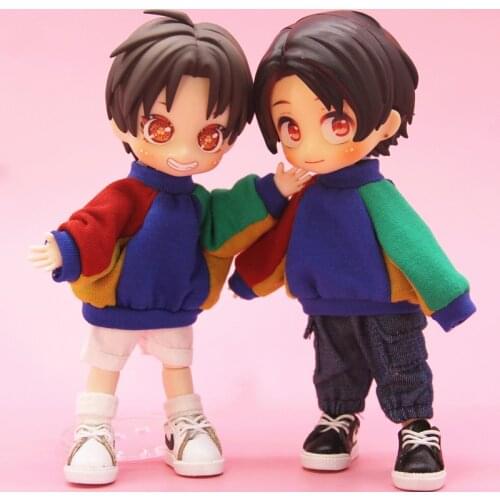 HOUZIWA OB11 Clothes BJD Doll Accessories Doll Shirt Clothes For OB11 Doll