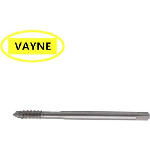HSSE Long Shank 100MM Spiral Pointed tap UNC 4-40 6-32 8-32 1/4-20 5/16-18 3/8-16 UNF 10-32 3/8-24 Machine Fine Thread Taps