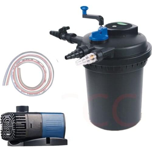SUNSUN CPF-5000 CPF5000 CPF 5000 Koi fish pond pressure type biochemical filter, water purifier with UV germicidal lamp,filter