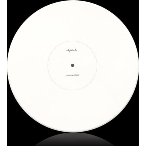 Anti-sliding LP Vinyl Record Pickup Calibration Plate Distance Gauge Protractor Adjustment Tool Ruler for Turntable Accessories