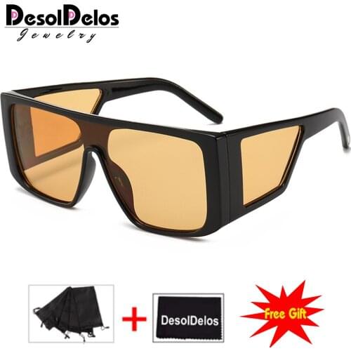 Windproof Sunglasses Women Men Reflective Oversized Mirror Retro Vintage Sun Glasses Big Eyewear Outdoor Sports Punk Goggles