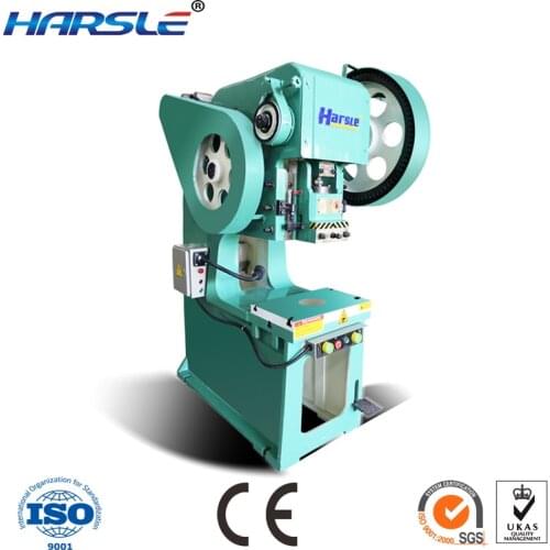 High precision deep throat power press