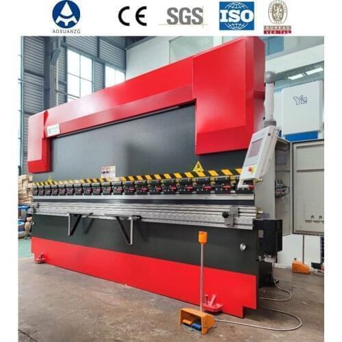 WC67K-200T/4000 High precision CNC Press Brake With TP10S Controller System with Electric compensation