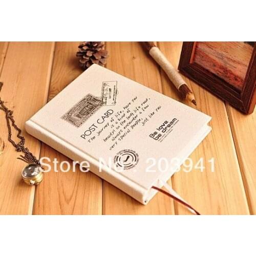 1PC/LOT Novelty items/New 32k post design Linen note book/ School notebook paper/Journals