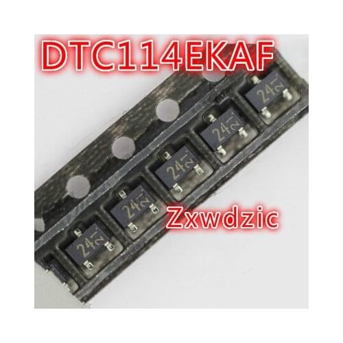 20PCS DTC114EKAF DTC114EKA DTC114EK DTC114E DTC114 SOT-23 New Original