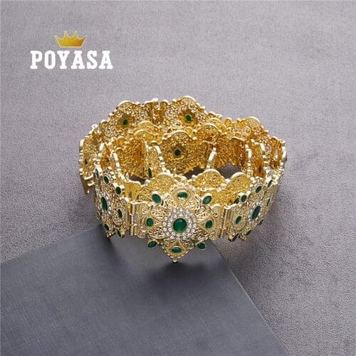 2020 May Moroccan Chic Caftan wedding gold and silver color Metal belt for Luxury Gold Color Women Belt Chain Adjustable Length