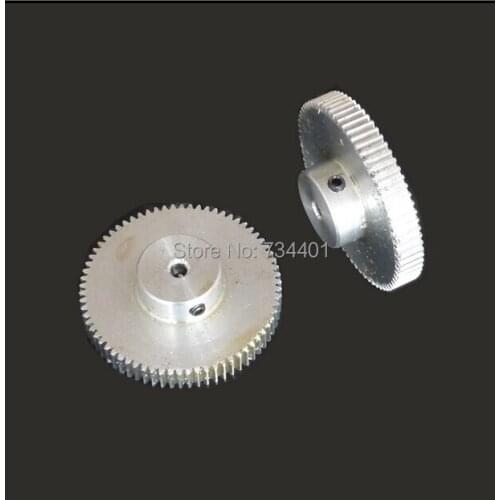 Free shipping/0.5m/70 tooth /hole5;6;6.35;7;8;10;12/ Aluminum alloy gear /rack/Gear precision grade 7/Meat Grinder Parts etc