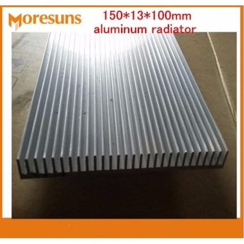 Fast Free Ship 2pcs/lot Custom length Cooling plate150*13*100mm aluminum radiator width 150mm,high13mm,length 100mm heat sink
