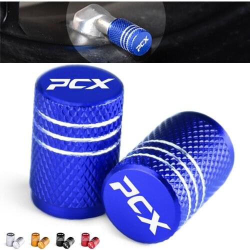 For HONDA PCX 125 PCX125 PCX 150 PCX150 2010-2020 Motorcycle Wheel Tyre Tire Air Aluminum Alloy Valve Caps Stem Cover With Logo