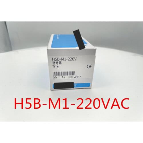 H5B-M1 H5B-M3 H5B-M6 Timer 100% New Original Genuine 24VDC or 220VAC