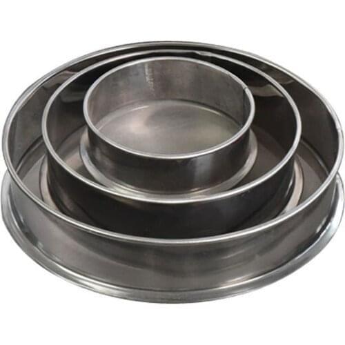 Pottery Tools Stainless Steel Sieve Filter For Ceramic Clay Polymer Scraping Modelling Crafts Glaze Pigment Mud Filter