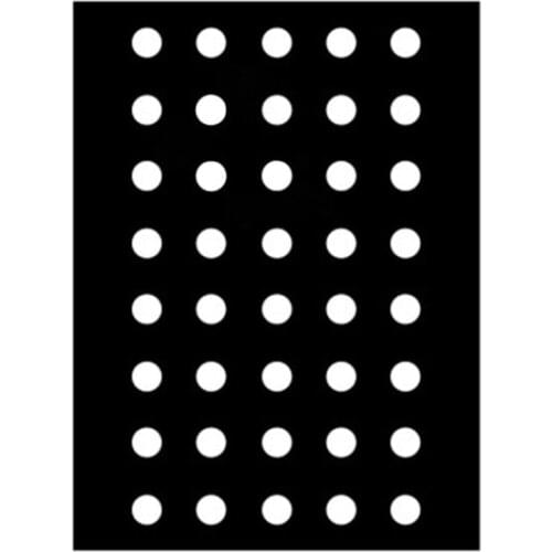 Membrane Perforated Film Weed Control Fabric Heavy-duty Vegetable Black Greenhouse PE Plastic Mulching Holes Garden Plants