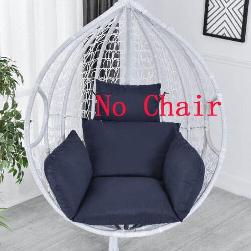 Fashion Swing Chair Cushion Sofa Seat Cushion Thicken Non-Slip Home Decor Soft Chair Cushion Indoor Cradle Hanging Chair Back