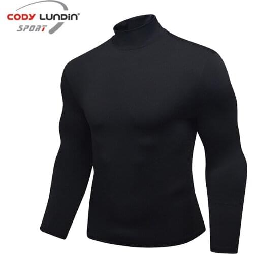 Gym Running Compression Shirt Mens Long Sleeve Sport T Shirt Quick Dry Crossfit Fitness Sweatshirt Bodybuilding Workout Shirts