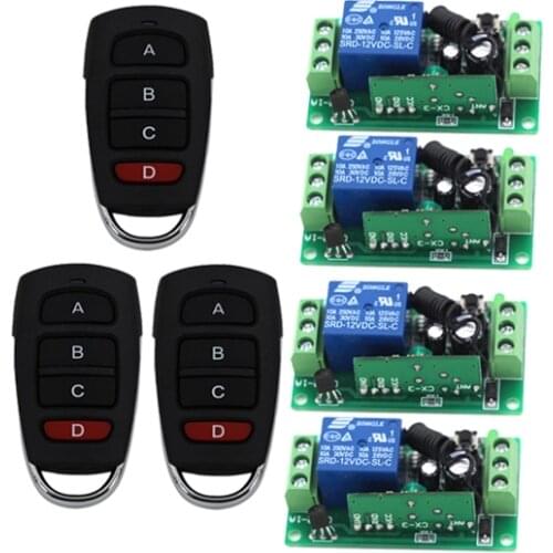 New Arrival 1CH RF DC9V/24V Radio ControlRelay Wireless Remote Control RF Switch On/off Switch + Delay Time Timer 315/433 MHz