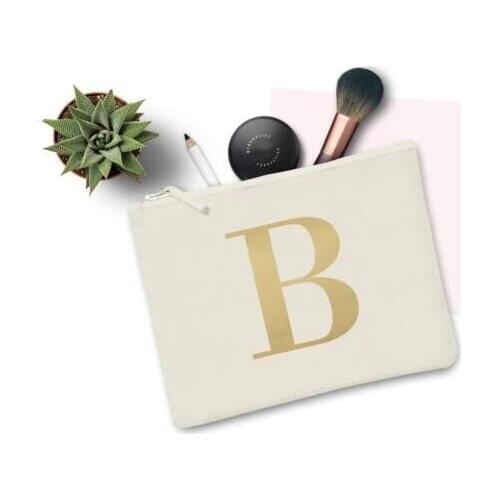 Custom text Gift Make Up comestic Bags Bridesmaid, Maid of Honour Unique Gift for Bridal Party Case Zip purses favors