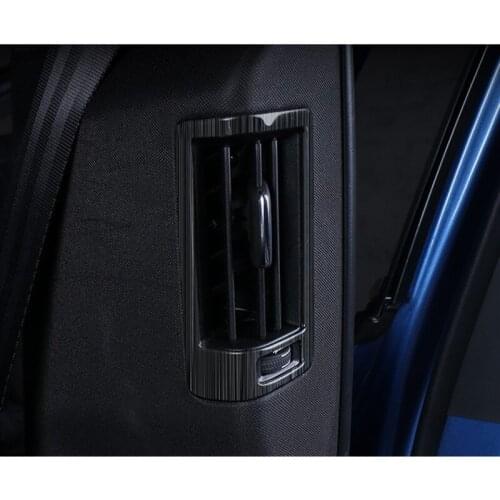 Fit for Volvo XC60 interior modification B pillar rear air conditioning outlet frame for S90 interior modification accessories