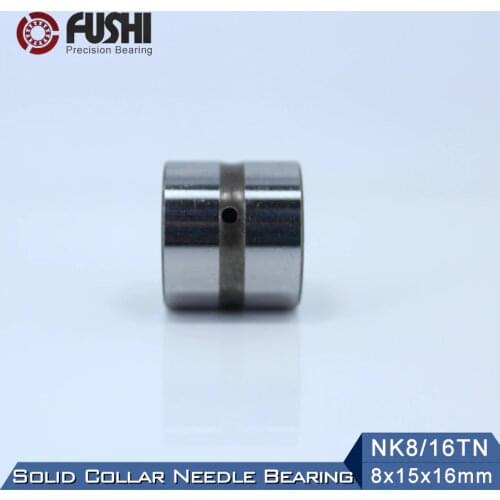 NK8/16TN Bearing 8*15*16 mm ( 5 PC ) Solid Collar Needle Roller Bearings Without Inner Ring NK8/16 TN NK816 Bearing