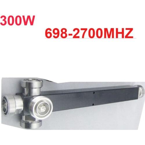 Telecom use 300W cavity Power splitter 4 Ways phone signal power divider 698-2700Mhz frequency splitter for communication