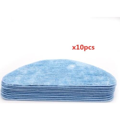 10 pieces Nanofirber Mop Cloth for CHUWI ILIFE V3 V3+ V5 CW310 iLife Robot Vacuum Cleaner Robotic Vacuum Cleaner