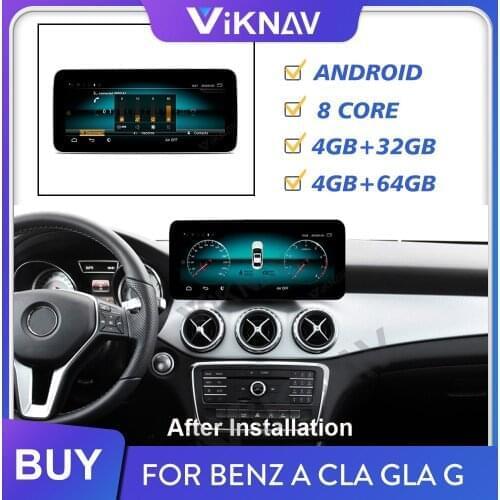 Android system car video multimedia player auto radio for Mecerdes Benz A CLA GLA G 2013 2014 2015 GPS navigator head unit