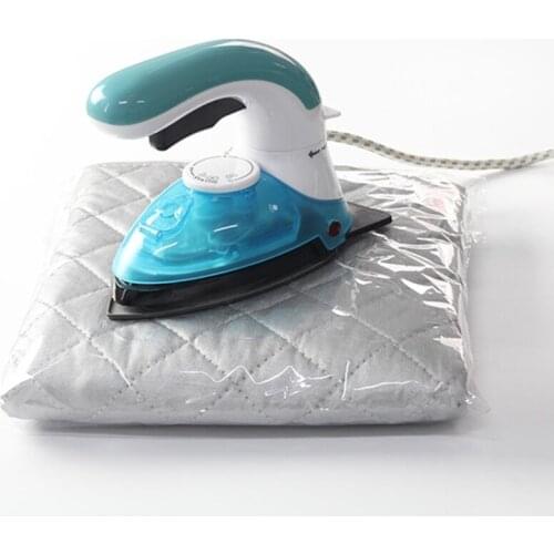 Heat Resistant Ironing Pad Cover Small Ironing Board Ironing Mat Portable Travel Ironing Blanket Thickened for Washer 55KF