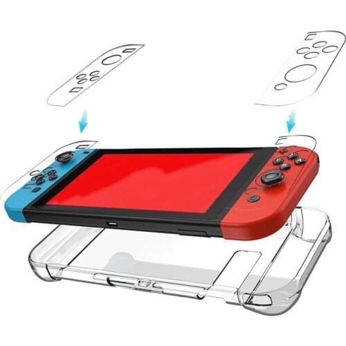 Hard PC Protection Cover For Nintend Switch NS Case Detachable Crystal Plastic Shell Console Controller Accessories