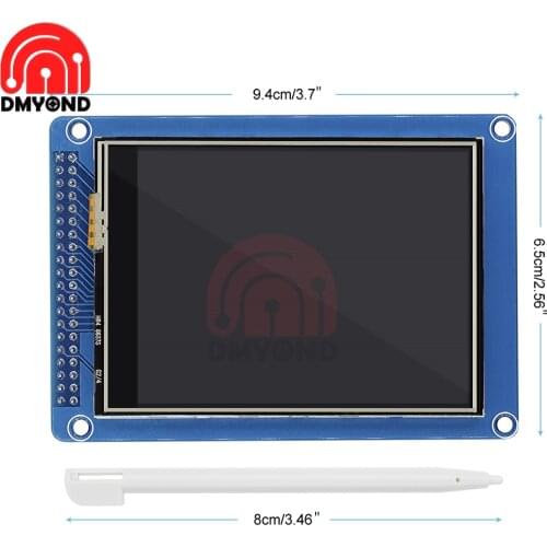 LCD 3.2 inch Touch Screen TFT LCD Color Screen Display Module 320X240 ILI9341 Compatible Punctuality Atom for Arduino 2560 DIY