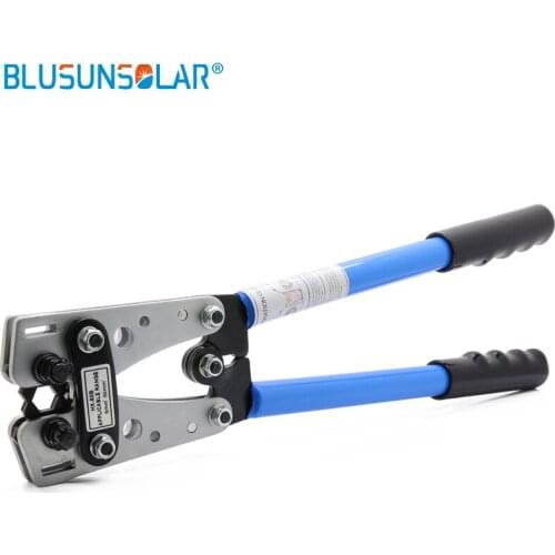 2sets/lot Hand Crimping Tool for 10mm2 Connector Solar Cable and Pin PV wire crimper Pliers For Solar Power System