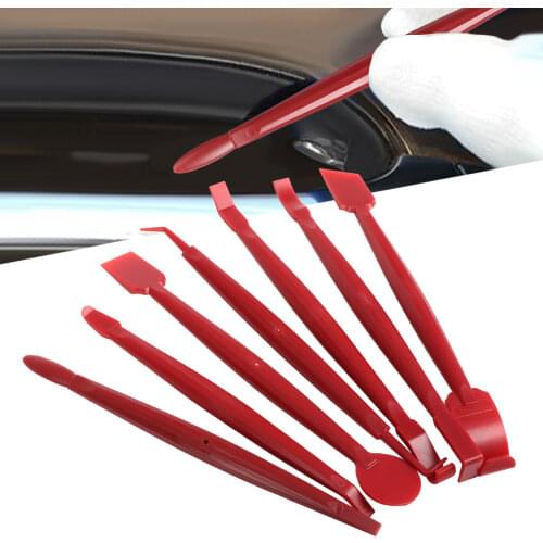 7Pcs Set Edge-closing Tool for Automobile Film Sticking Car Foil Scratch Film Invisible Car Clothes Gap Scraper Tool Car Styling