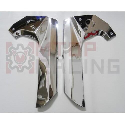 1 Pair ABS Chrome Plated Frame Center Cover Trims For Honda Goldwing GL1800 2001 2002 2003 2004 2005 2006
