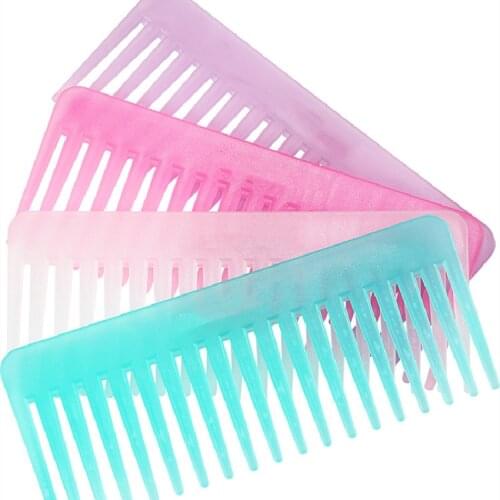 Anit-static Hair Brush Massage Comb Bristle Women Wide Tooth Hair Brush Salon Hairdressing Styling Curly Hair Comb