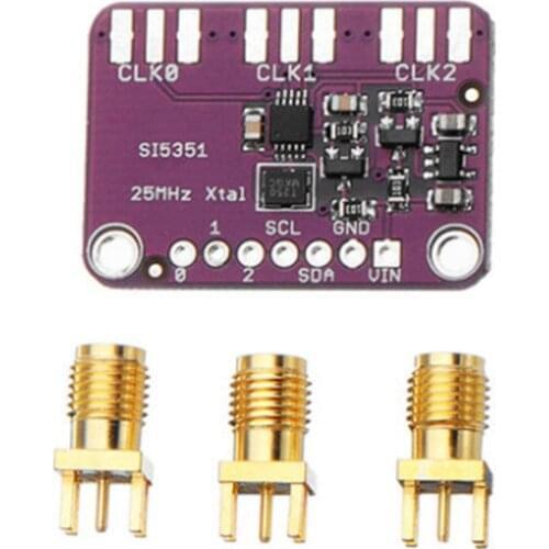 CJMCU-5351 Si5351A Clock Generator Controller I2C 25MHZ Breakout Board K3KD