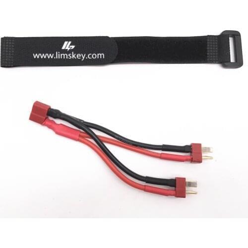 Double Battery Convert Wire T Plug Parallel line For Feiyue FY03 FY02 FY01 For WLtoys 12428 12423RC Car Parallel line