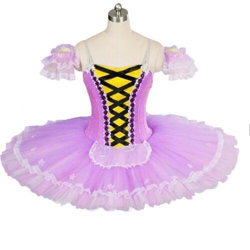 Purple/Lilac Giselle Ballet Pancake Tutu Adult velvet Professional Ballet Tutu Women Nutcracker Classical Tutus White Blue