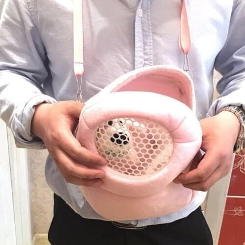 Pets Bag Small Hamster Cages Velvet Sponge Pets HomeTravel Bag Chinchilla Guinea Pig Breathable Bag Cage Rat Leash Pet Supplies