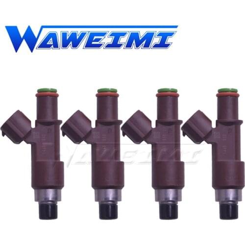 WAWEIMI 4 Pieces Fuel Injector Nozzle OE 16611-AA700 For Subaru Outback B9 Tribeca Legacy 06-09 3.0L 16611AA700
