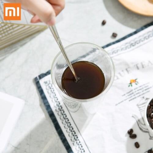 Xiaomi Long Handle Mixing Spoon Ice Cream Spoon 304 Stainless Steel Long Handle Mixing Spoon