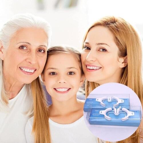 New Orthodontic Saliva Suction Tube Oral Adjustable Mouth Opener Flared Supporter Bite Dental