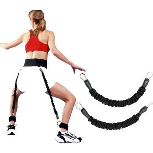 NEW 2020 squat pull rope jumping basketball training equipment leg muscle resistance tubing string 20pounds
