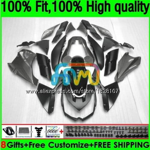 OEM Injection For KAWASAKI Bodys Z-1000 Grey black 10 Z1000 10 11 12 13 Body 159BS.87 Z 1000 Z1000 2010 2011 2012 2013 Fairing