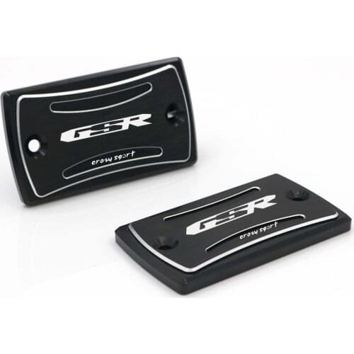 For SUZUKI GSR 250F/600/400/750 2006-2019 2018 Front Brake/Clutch Master Cylinder Fluid Reservoir Cover Motorcycle Accessories