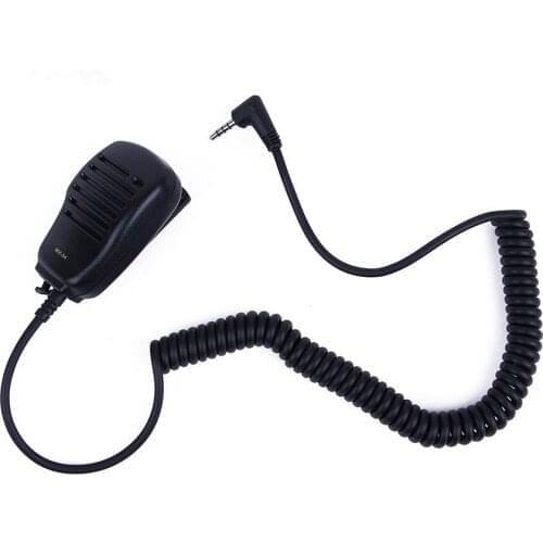 Shoulder PTT Speaker Microphone For Yaesu Radio MH-34 Walkie Talkie Parts High Quality Two Way Radio Accessories