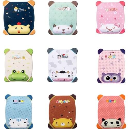 Portable Cartoon Anti-slip Silicone Rwist Laptop Pad for Mouse Mat Comfort Ergonomic Gaming Pad Office Mousepad Support