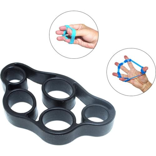 ZK30 Hand Gripper Silicone Hand Grip Wrist Strength Finger Expander Exercise Trainer Finger Exerciser Resistance Bands Fitness