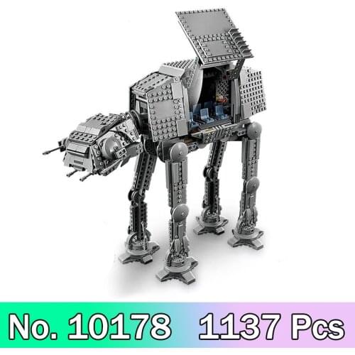 Building Blocks Toys Stars Robot Motorised Walking With Motor AT-AT 10178 05050 81052 180017 60004
