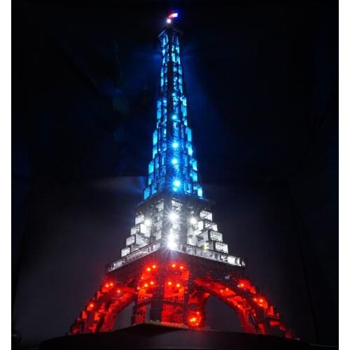 Led Light Kit For 10181 The Eiffel Tower DIY Toys Set (Not Included Building Blocks)