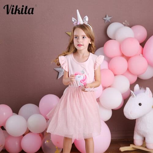VIKITA Summer Dresses For Girls