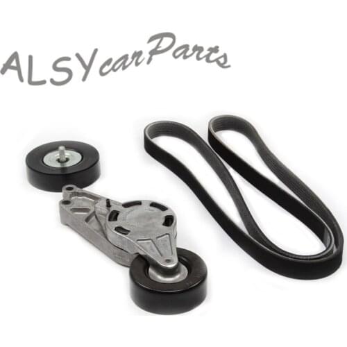 YIMIAOMO OEM 06B 903 133 E Serpentine Belt A/C Belt Tensioner Kit For Audi A4 A6 Quattro A6 Avant Seat Exeo 1.8L 2.0L 06D903137E