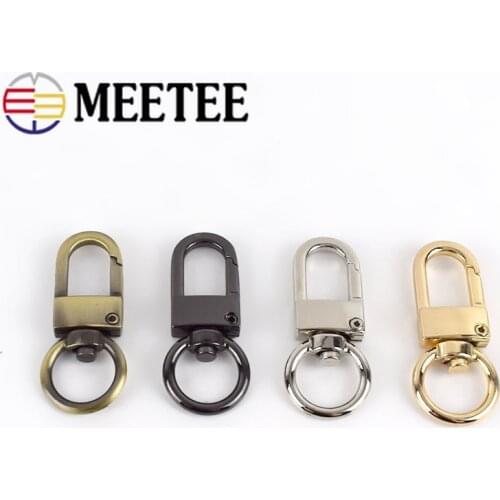 10/20pcs Meetee 43*13mm Metal Lobster Buckles for Bag KeyChain Clasp Dog Collar Swivel Trigger Clips Snap Hook DIY Accessories